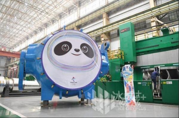 重165噸！哈電版“冰墩墩——豐寧抽水蓄能機組球閥